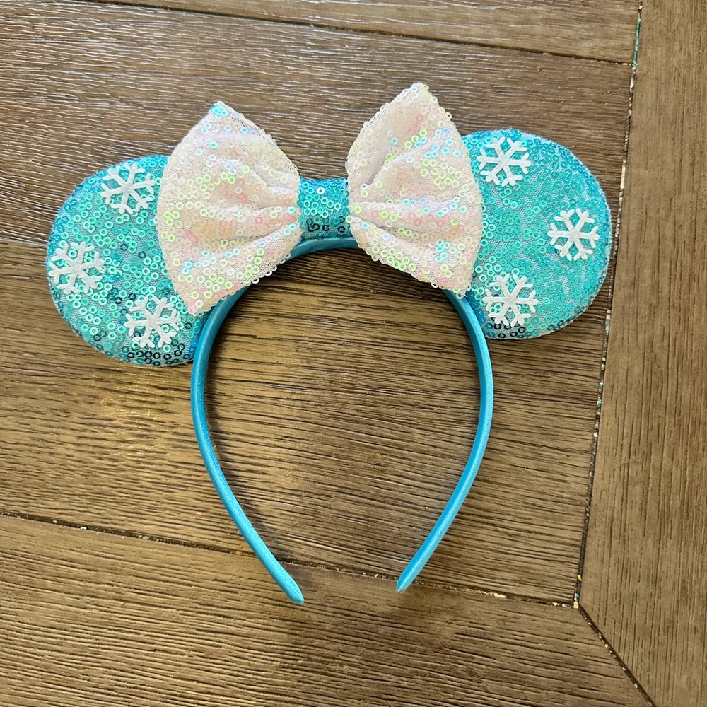 Frozen inspired Mickey ears